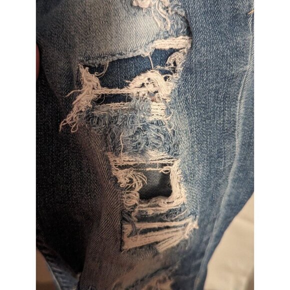 Bridge by GLY "Buckle" distressed Mid Rise Skinny Size 28 - Picture 2 of 14